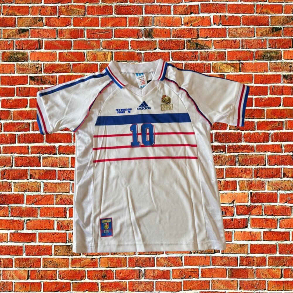 ZIDANE FRANCE 1998 AWAY KIT